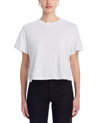 Haley Crop Boxy Tee- Exclusive