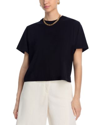 Haley Crop Boxy Tee- Exclusive