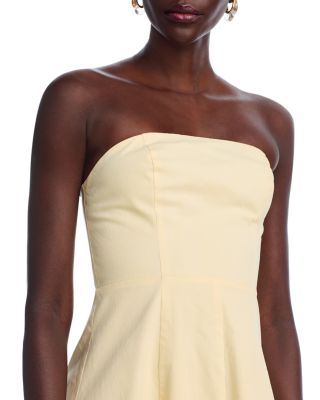 Strapless Midi Bubble Dress - Exclusive 