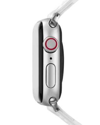 White Leather Bracelet Band for Apple Watch&reg;, 38-49mm