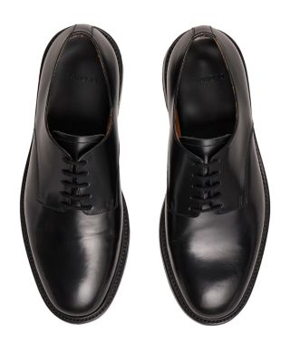Men's Glazed Leather Derby Shoes