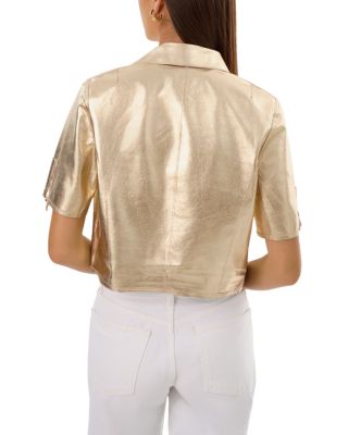 Sevana Reversible Leather Jacket