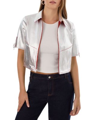 Sevana Reversible Leather Jacket