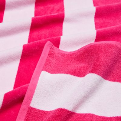 Striped Woven Beach Towel - Exclusive