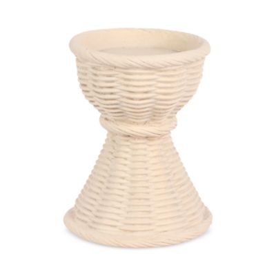 Casa Gray Short Candle Stick