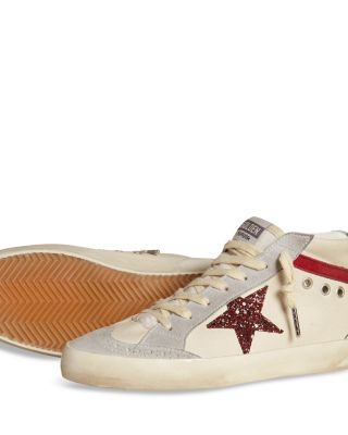Unisex Mid Star Lace Up Sneakers