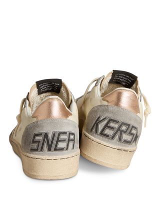 Unisex Ball Star Lace Up Sneakers 