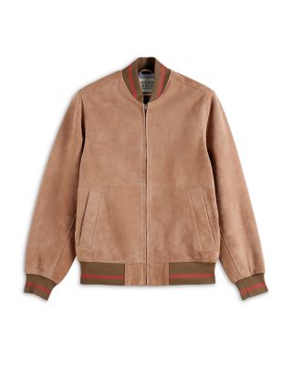 Scotch & Soda - Suede Bomber Jacket