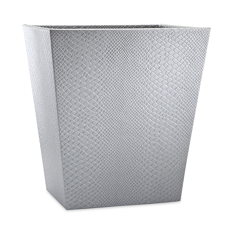 Labrazel Conda Black Waste Basket In Silver