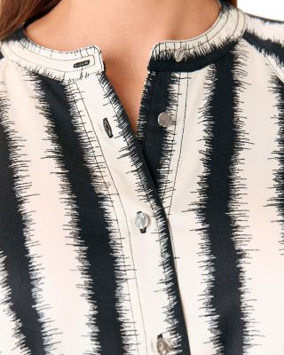 Hazy Stripe Mabel Dress