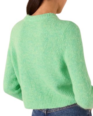 Cropped Cardigan Sweater