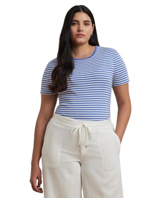 Ralph Lauren - Striped Stretch Cotton Crewneck Tee