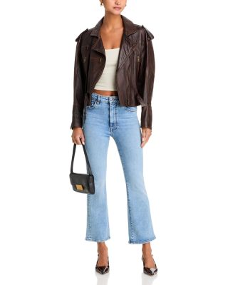 The Reboot High Rise Ankle Bootcut Jeans in Lark