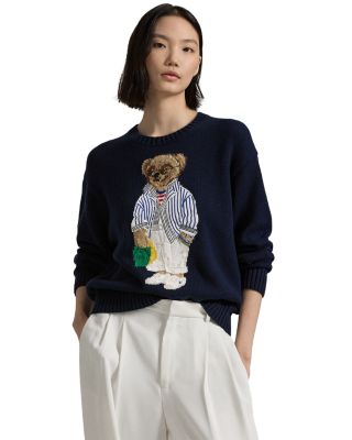 Ralph Lauren - Polo Bear Cotton Crewneck Sweater