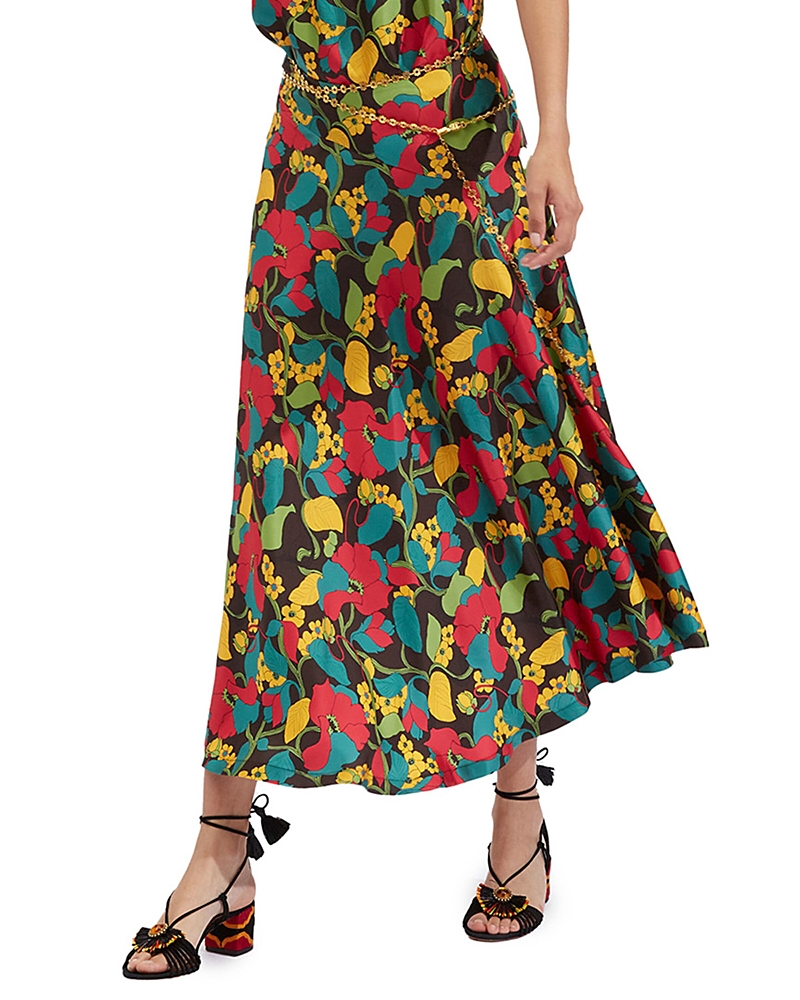 La Doublej La Double J Milan Skirt In Multicolour