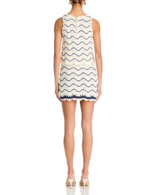 Casey Scalloped Crochet Top