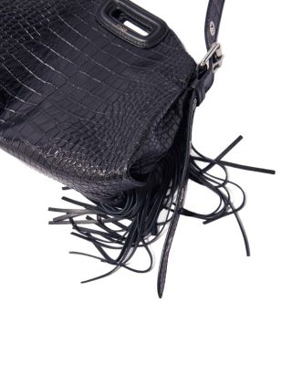 Miss M Mini Embossed Leather Bag