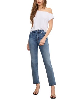 Soft Tech Good Legs Straight Jeans in Indigo  
