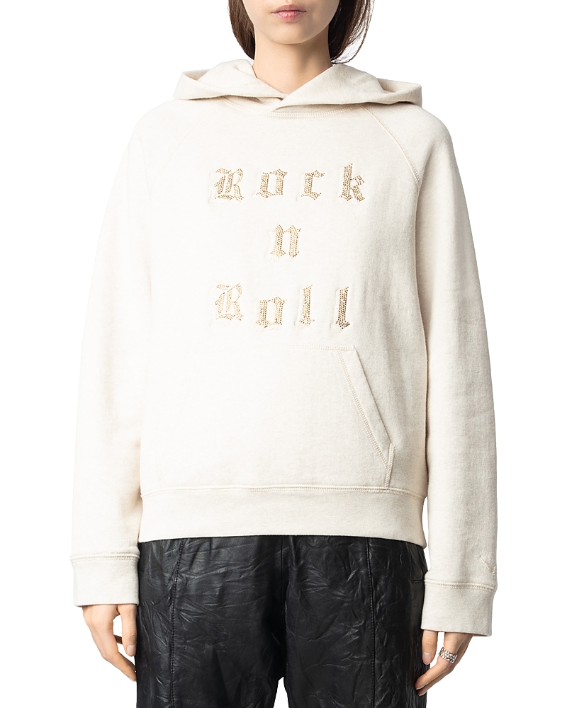 Georgy Rock N Roll Embroidery Graphic Hoodie