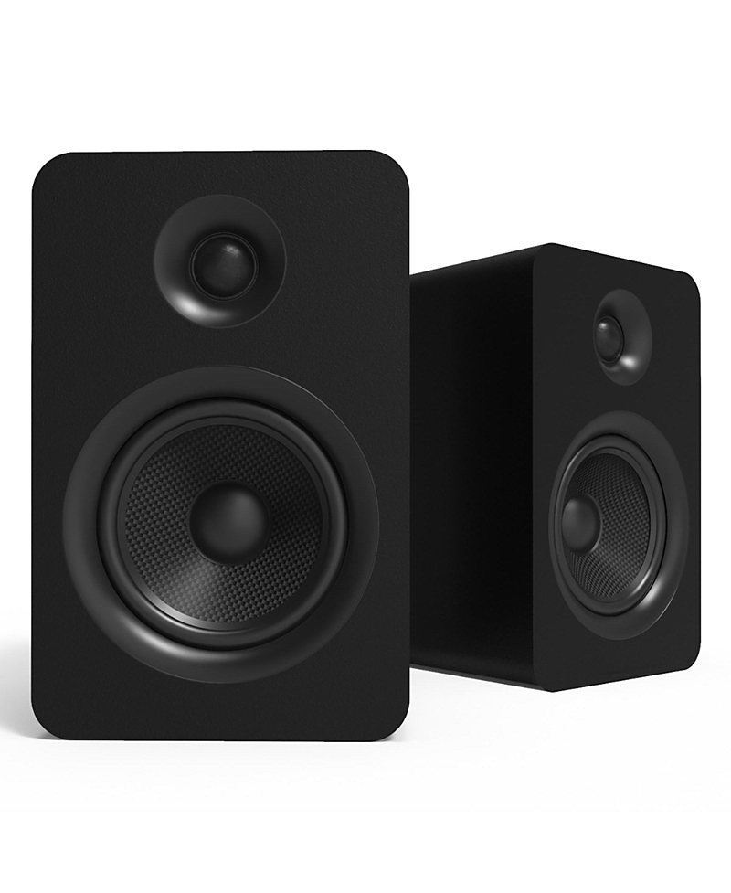 Kanto Yup6 Passive Bookshelf Speakers With 1 Silk Dome Tweeter And 5.25 Kevlar Woofer - Pair In Black