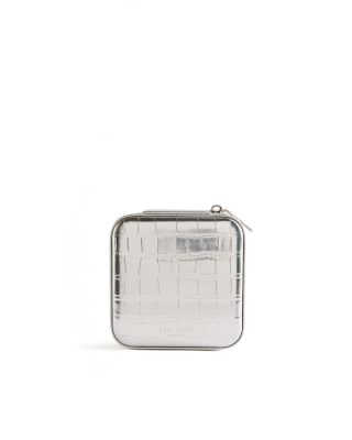 Ted Baker - Hazelli Croc Effect Jewelry Case