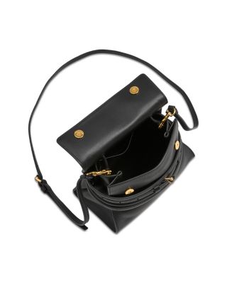 Tie Me Leather Shoulder Bag