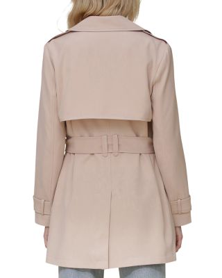 Double Breasted Soft Trench Coat