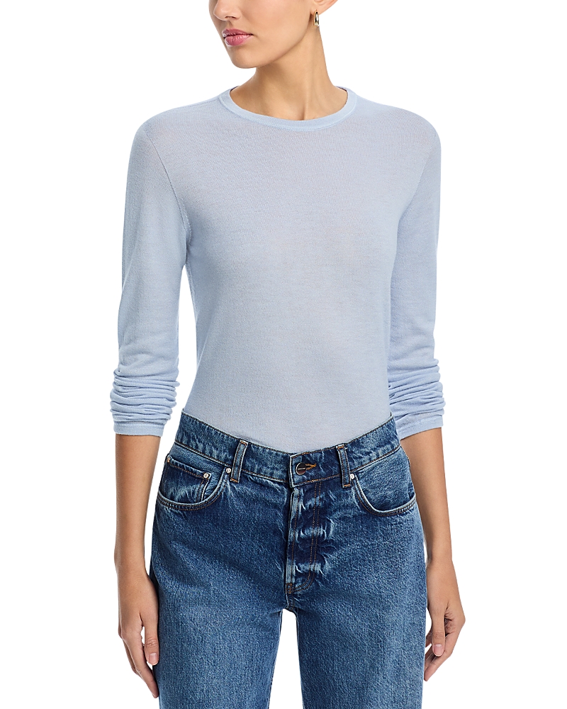 MAJESTIC CASHMERE CREWNECK TOP