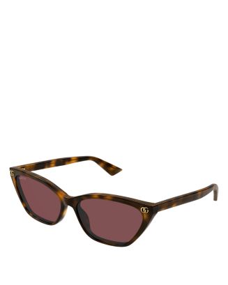 Gucci 58MM Rectangle Cat Eye Sunglasses Designer Cat Eye Sunglasses | GUCCI® US main image 4