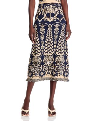 FARM Rio - Ainika Tropical Splendor Midi Dress