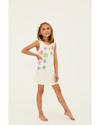 Girls' Little Diana Crochet Coverup Dress - Little Kid, Big Kid