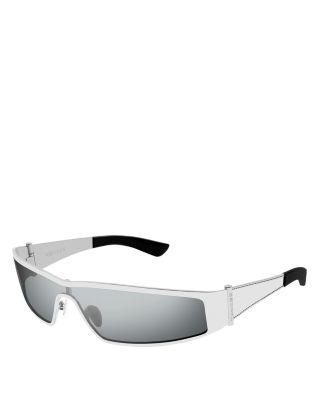 McQueen - Y2K Geometrical Sunglasses, 99mm