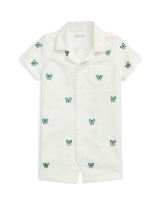 Ralph Lauren - Boys' Tennis Embroidered Cotton Shortall - Baby