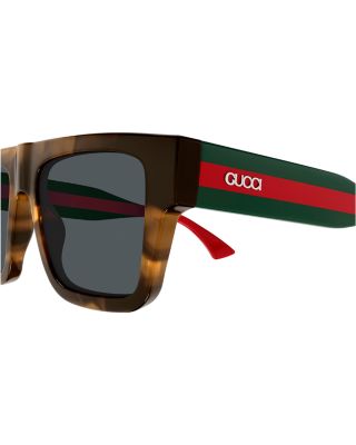 Pop Web Square Sunglasses, 53mm