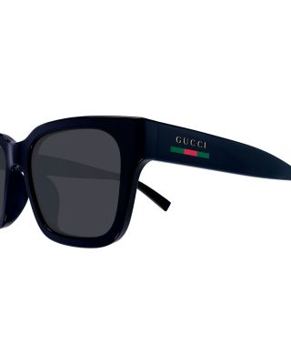 Lines Square Sunglasses, 55mm