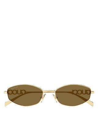 Block Oval Sunglasses, 55mm