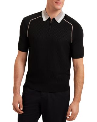 Ted Baker - Paxto Quarter Zip Polo Shirt
