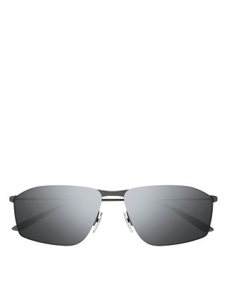 Invisible 2.0 Rectangular Sunglasses, 62mm