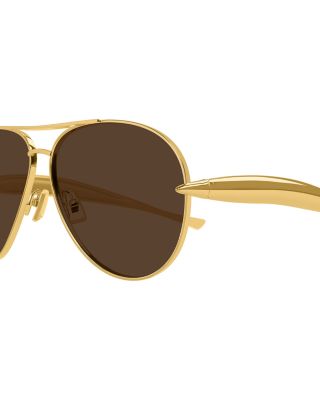 Sardine Pilot Metal Sunglasses, 64mm