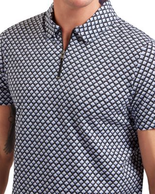 Ounslo Quarter Zip Polo Shirt