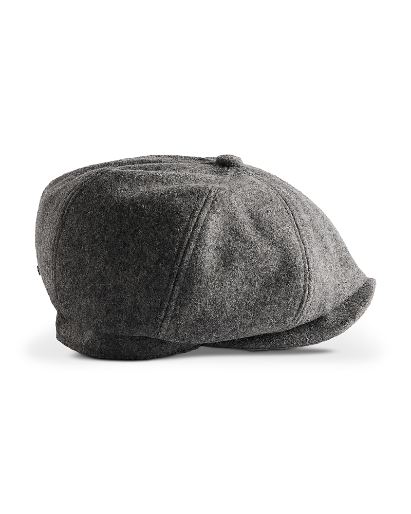 Ted Baker Simmons Baker Boy Cap In Light Grey