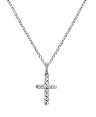 Cable Collectibles Cross Necklace, 18"