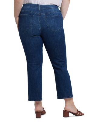 Marilyn Straight Ankle Jeans in Ibiza Blue