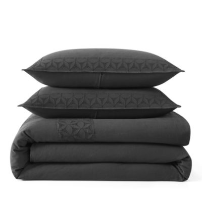 DKNY - Hotel Eyelet 3 Piece Bedding Set