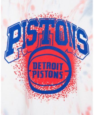  Unisex NBA Detroit Pistons Tie Dye Hoodie