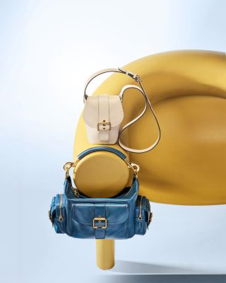 Camera Mini Leather Shoulder Bag