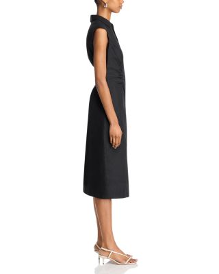 Nera Ruched Button Down Dress