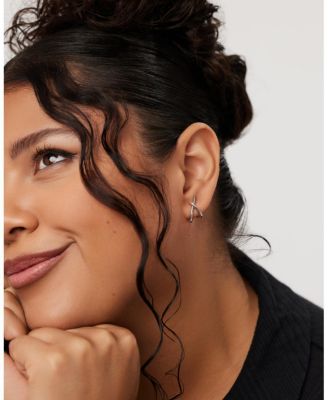 Sloane Silver Stud Earrings