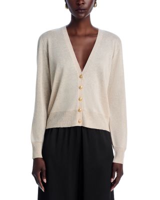Roma V Neck Cardigan Sweater