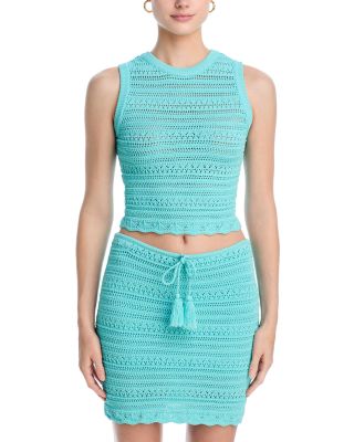 Crocheted Top & Skirt